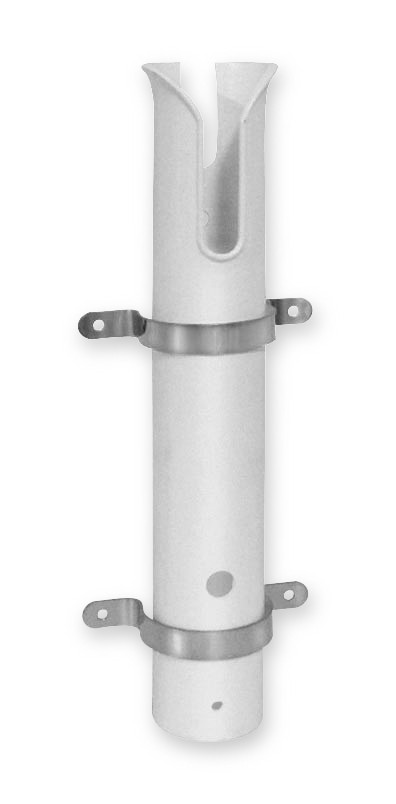 Porte-canne en laiton chromé 32 mm - - Porte-canne à pêche - discou