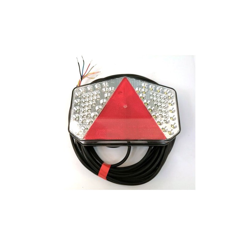 feux de remorque étanches à LED multifonctions avec éclaireur de plaque ,  cbs ,rocca , Sunway , Kimple , aigle pecheur