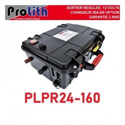 Batteries Lithium BATTERIE PROLITH PLPR 24 VOLTS 160 AH