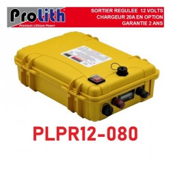Batteries Lithium BATTERIE PROLITH PLPR 12 VOLTS 80 AH