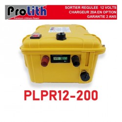 Batteries Lithium BATTERIE PROLITH PLPR 12 VOLTS 200 AH