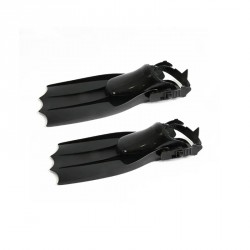 Accessoires float tube Palmes float tube flottantes - Noires