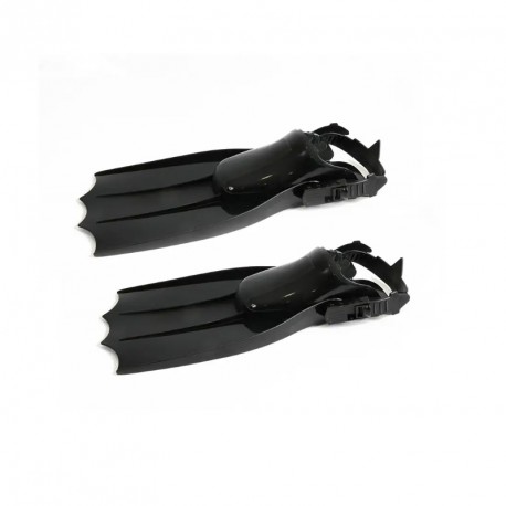 Palmes float tube flottantes - Noires